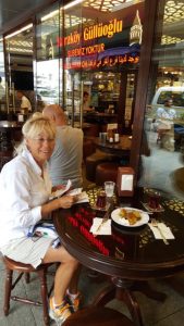 Baklava at Karakoy Gulluoglu, Istanbul, Turkey