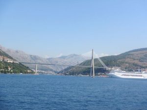Heading into Dubrovnik