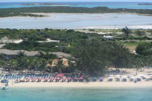 View over Grand Turk island