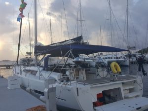 Our Boat and home for the next 3 weeks - "Le Titien"