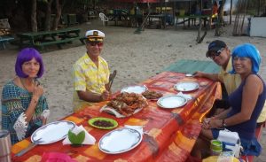 Our lobster feast!